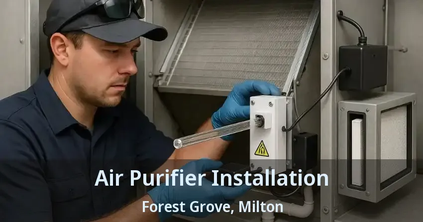 Air Purifier Installation Forest Grove, Milton - ON