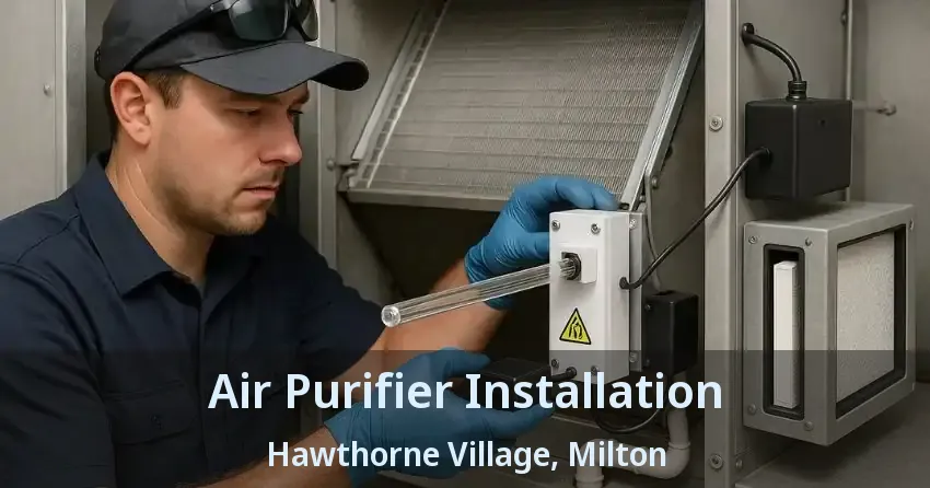 Air Purifier Installation Hawthorne Village, Milton - ON