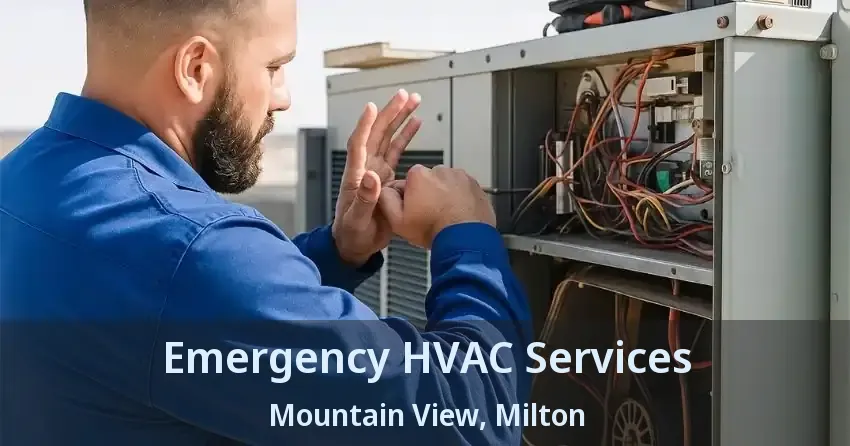 Emergency HVAC Services Mountain View, Milton - ON
