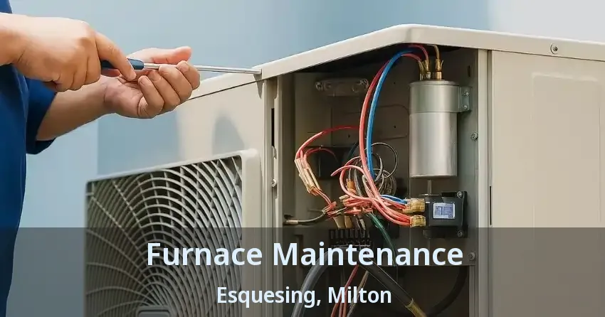 Furnace Maintenance Esquesing, Milton - ON