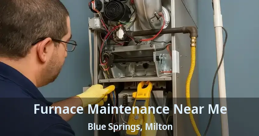 Furnace Maintenance Near Me Blue Springs, Milton - ON