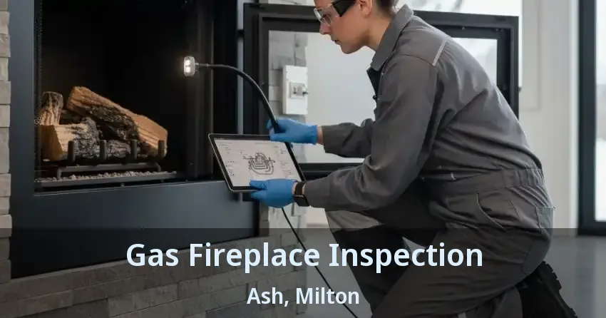 Gas Fireplace Inspection Ash, Milton - ON