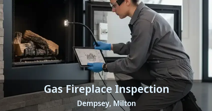 Gas Fireplace Inspection Dempsey, Milton - ON