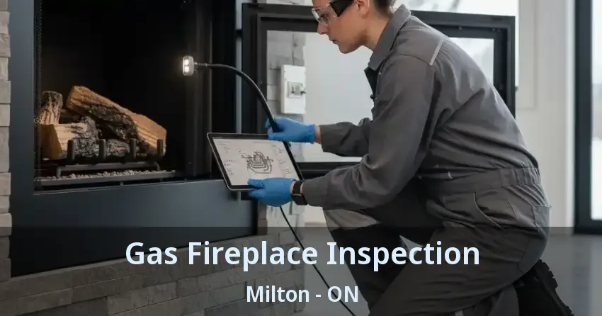 Gas Fireplace Inspection Milton - ON