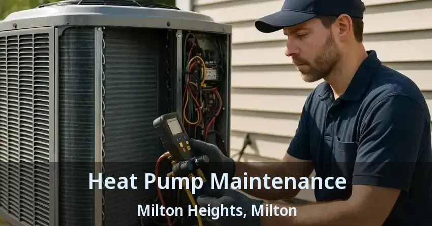 Heat Pump Maintenance Milton Heights, Milton - ON