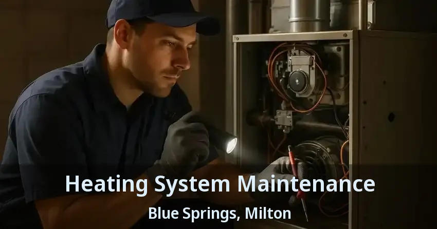 Heating System Maintenance Blue Springs, Milton - ON