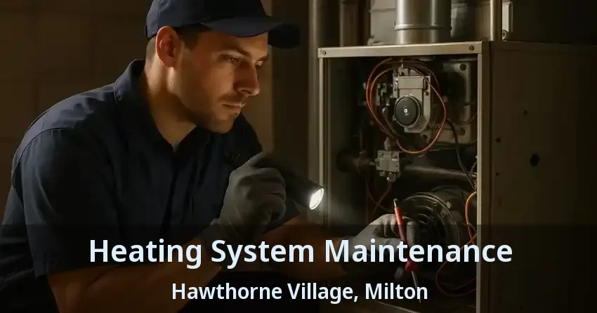 Heating System Maintenance Hawthorne Village, Milton - ON