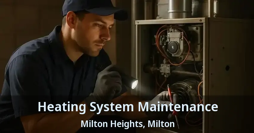 Heating System Maintenance Milton Heights, Milton - ON