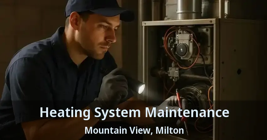 Heating System Maintenance Mountain View, Milton - ON