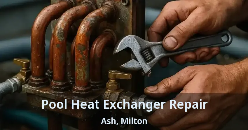 Pool Heat Exchanger Repair Ash, Milton - ON
