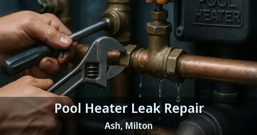 Pool Heater Leak Repair Ash, Milton - ON