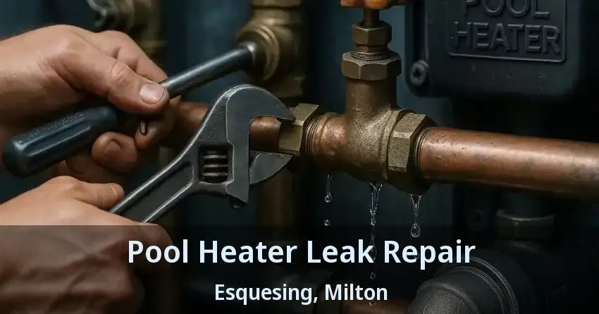 Pool Heater Leak Repair Esquesing, Milton - ON