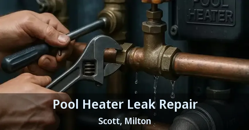 Pool Heater Leak Repair Scott, Milton - ON