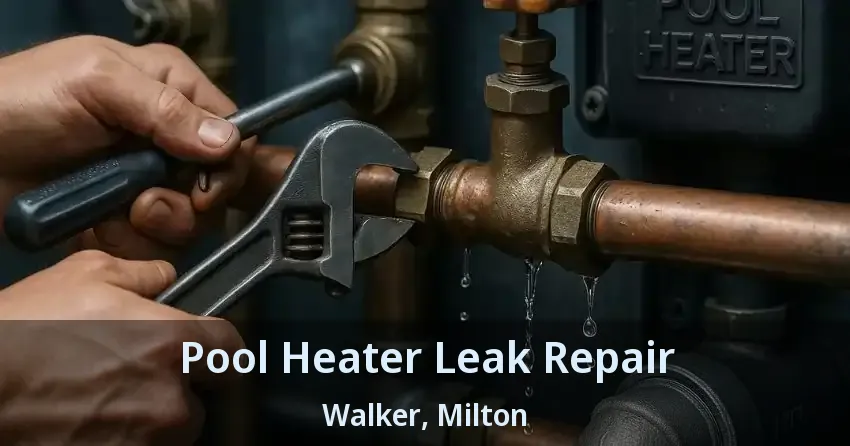 Pool Heater Leak Repair Walker, Milton - ON